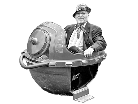 Phila der Zeitmaschinennavigator, alias Philipp Sonntag.